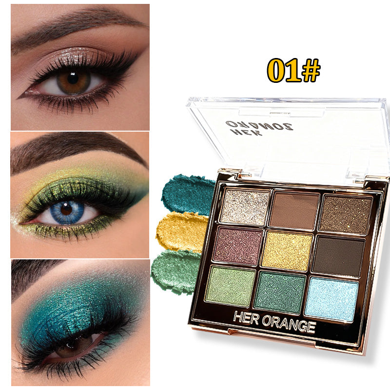 Luxury Nine-Color Eyeshadow