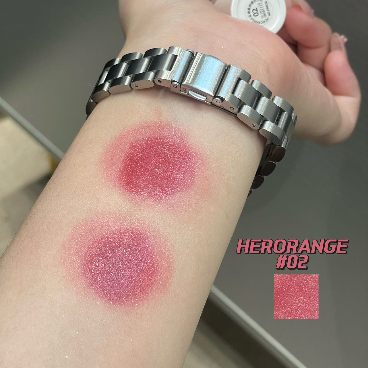 Glitter lipstick lip balm