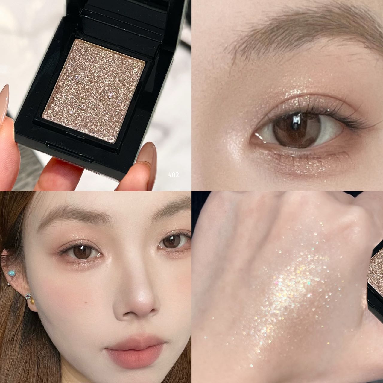 Diamond shimmer single eyeshadow