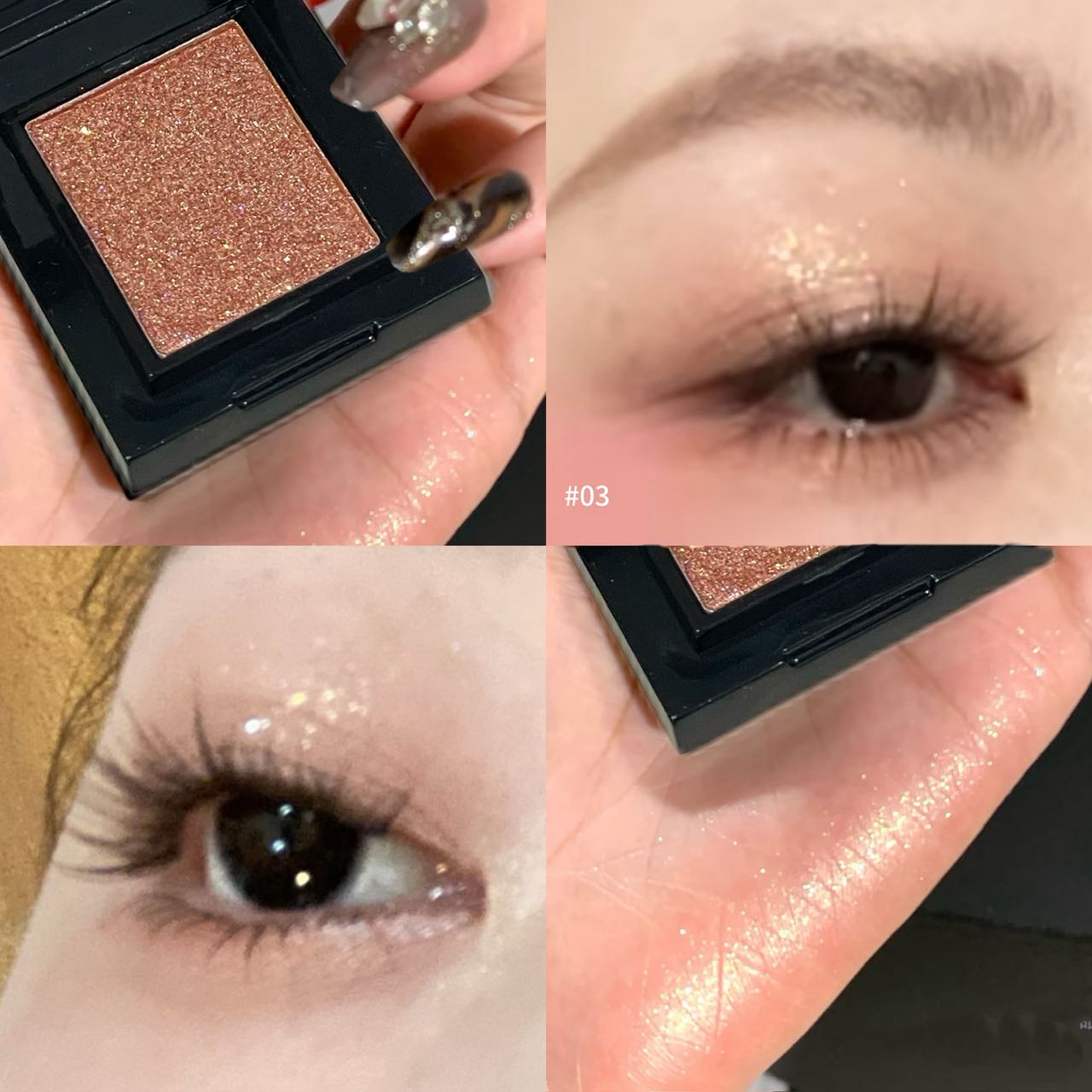 Diamond shimmer single eyeshadow