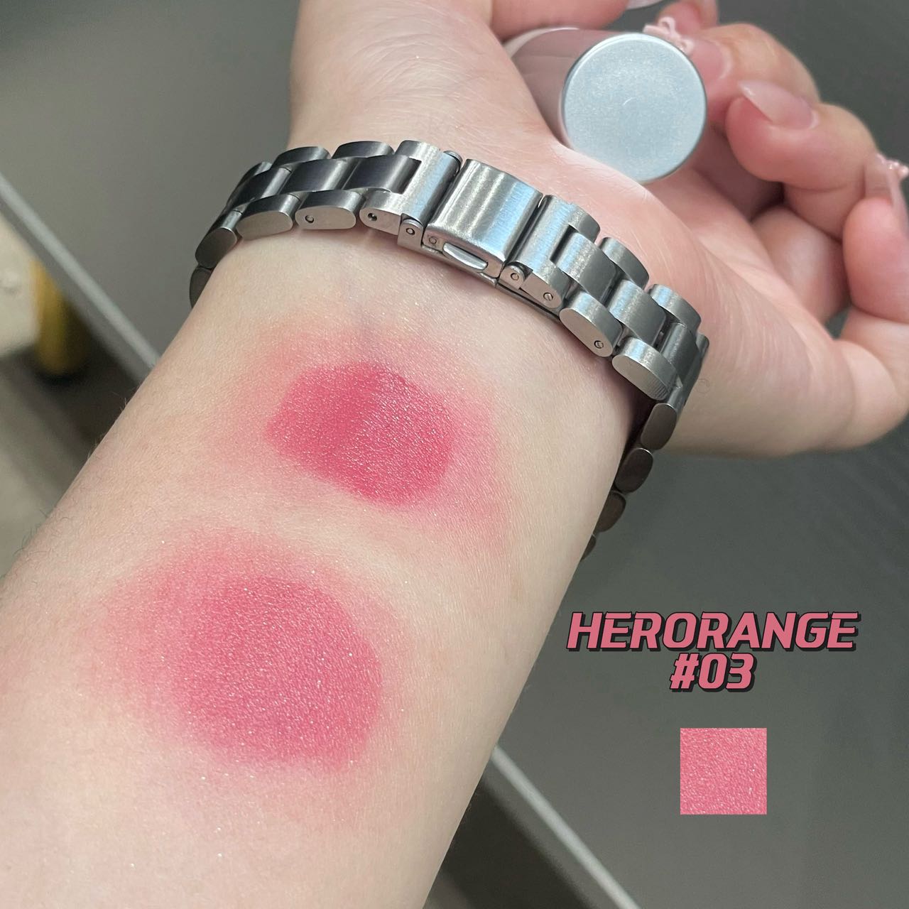 Glitter lipstick lip balm