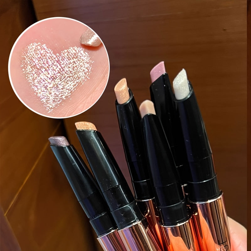 Six-color glitter eyeshadow stick