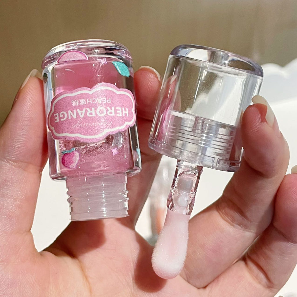 Three flavors of lip gloss