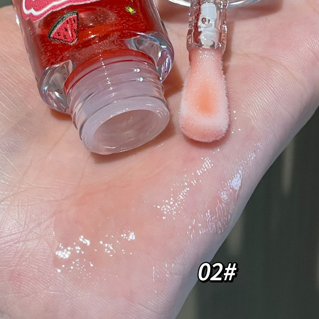 Three flavors of lip gloss