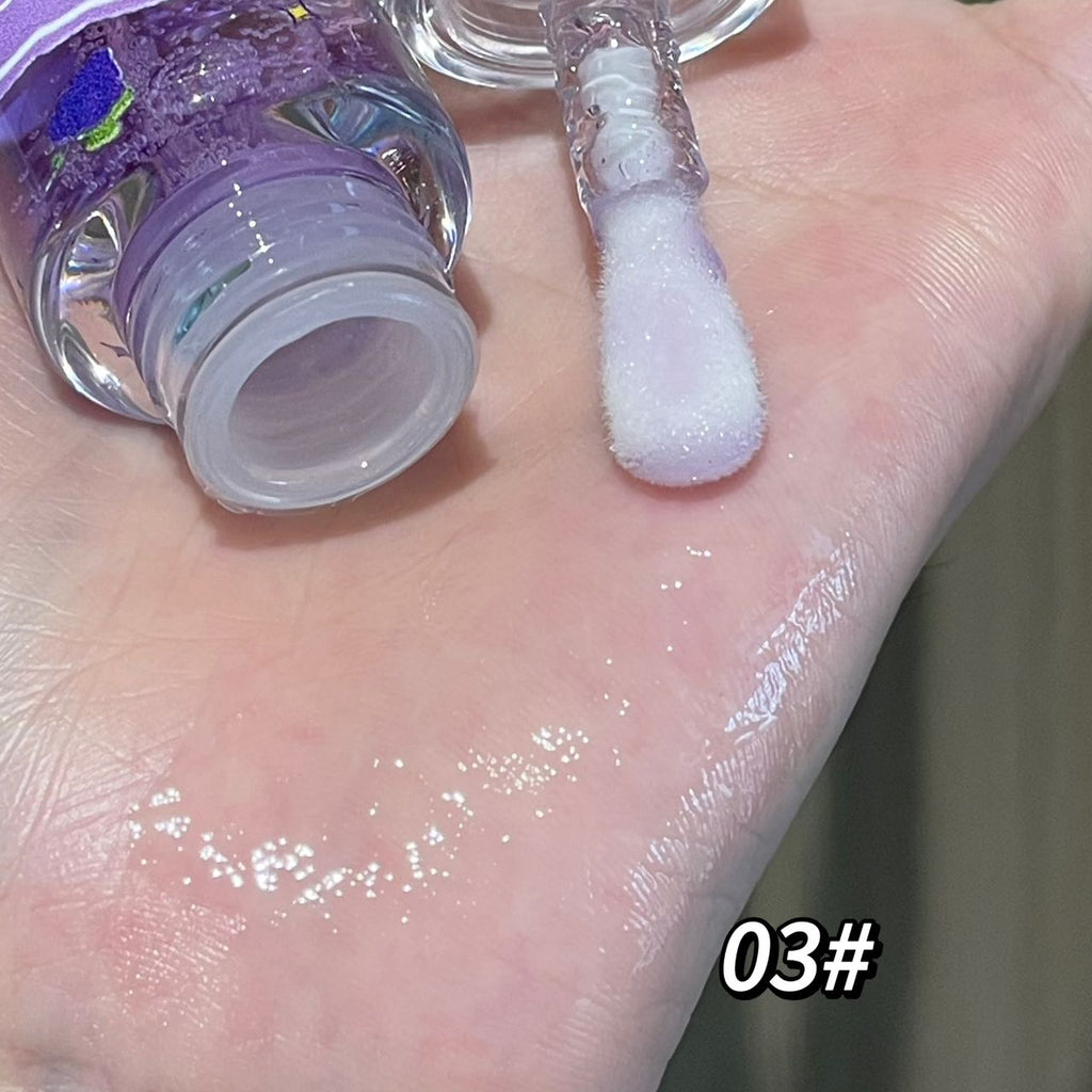 Three flavors of lip gloss