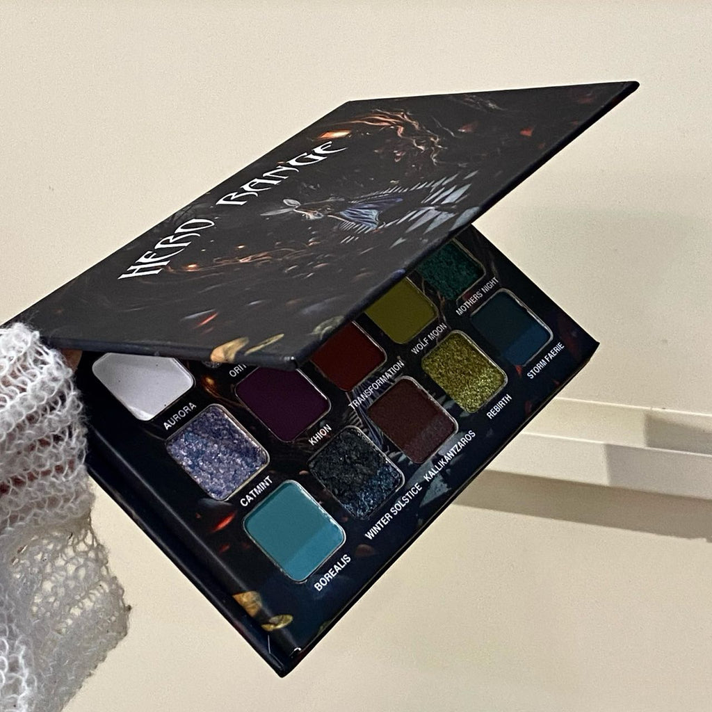 15-color dark eyeshadow palette