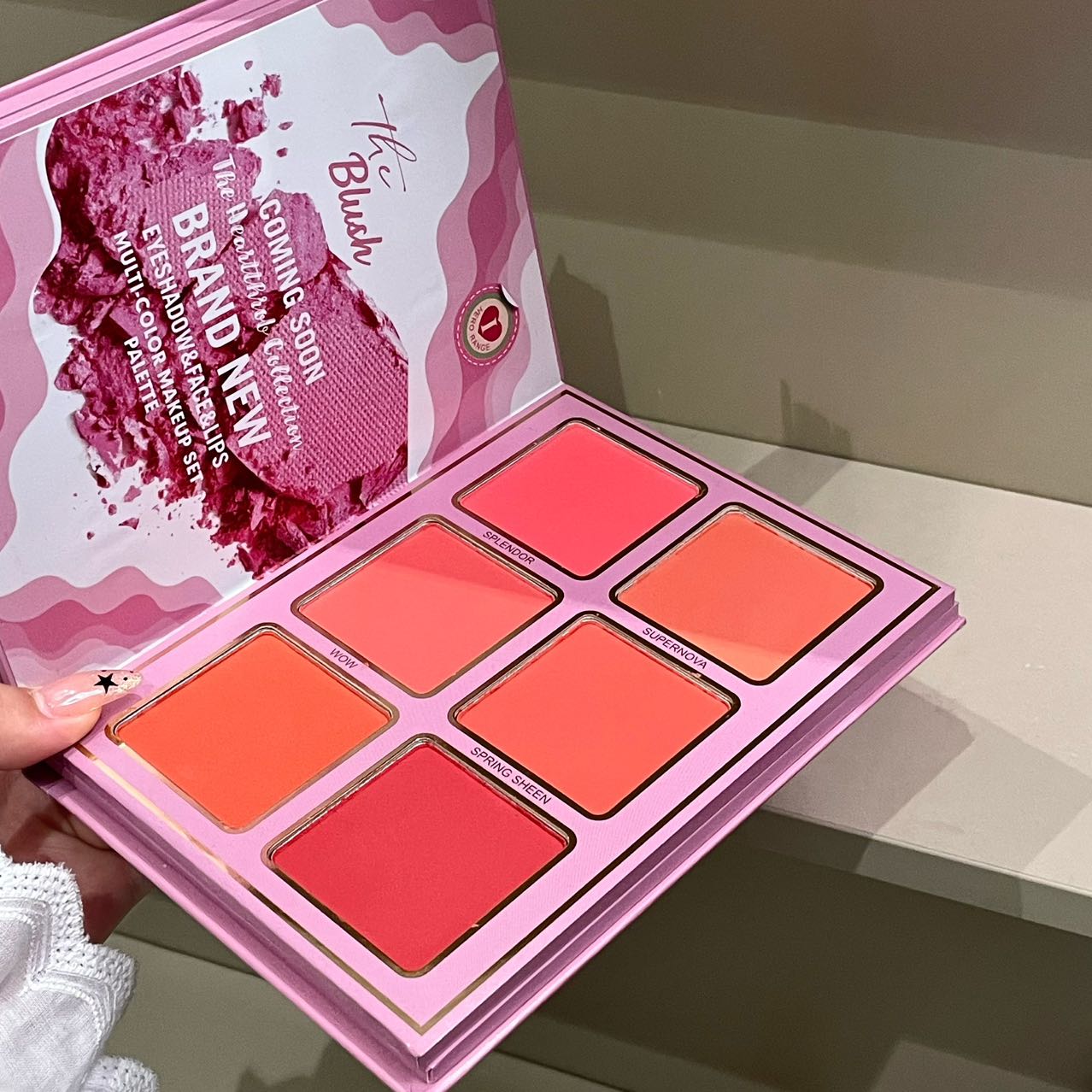 78-color multi-functional makeup palette set