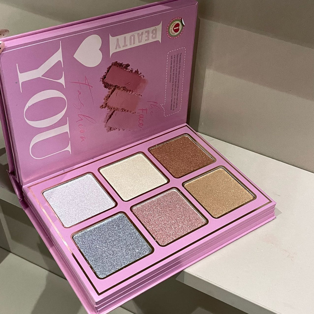 78-color multi-functional makeup palette set