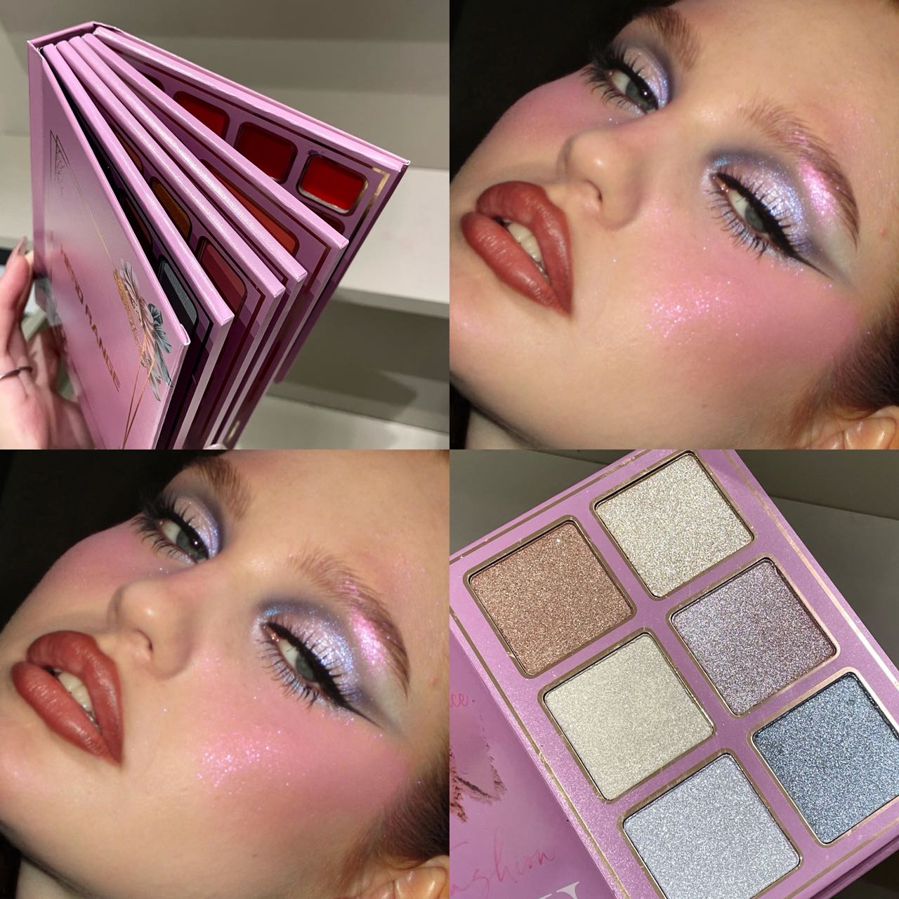 78-color multi-functional makeup palette set