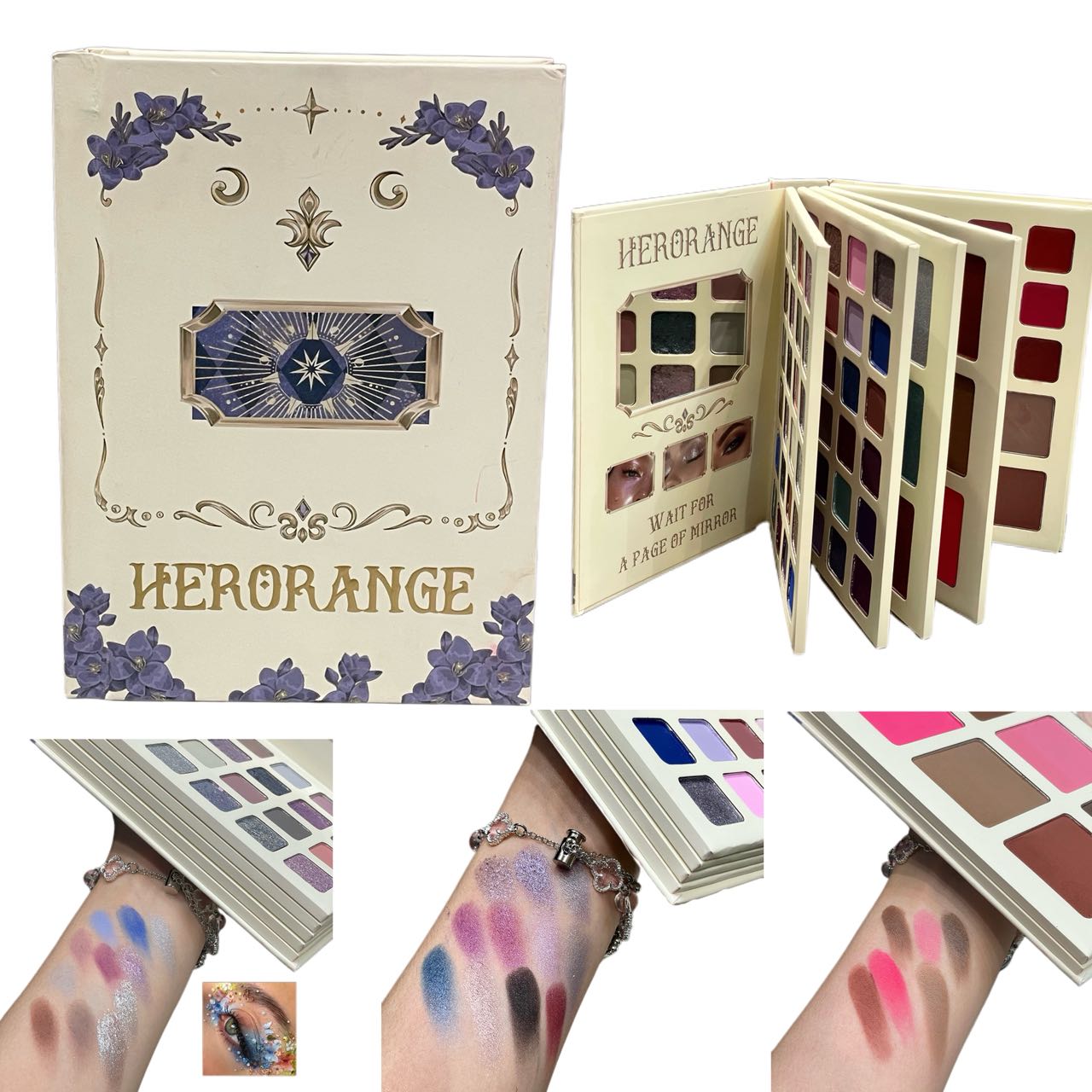 Multifunctional makeup book