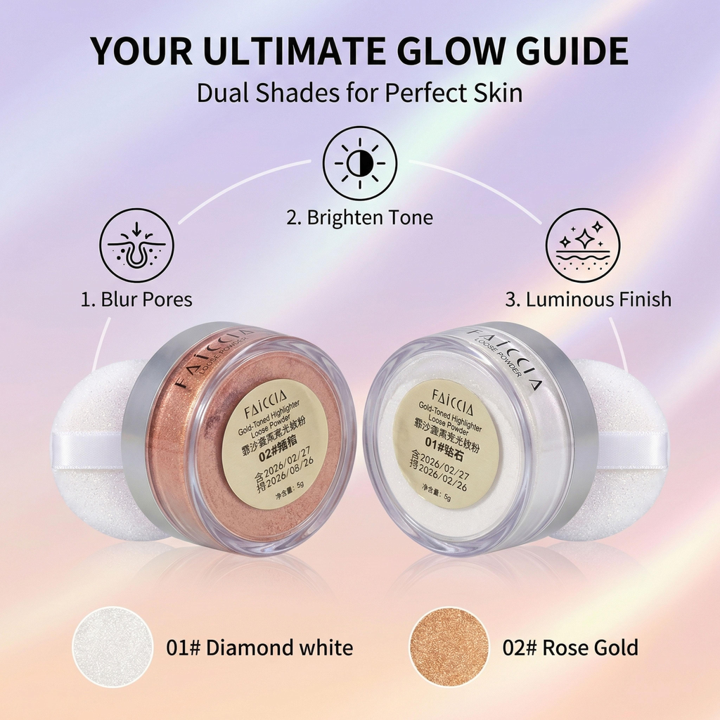 Shimmering Loose Powder