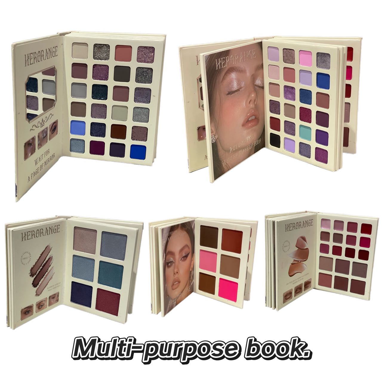 Multifunctional makeup book