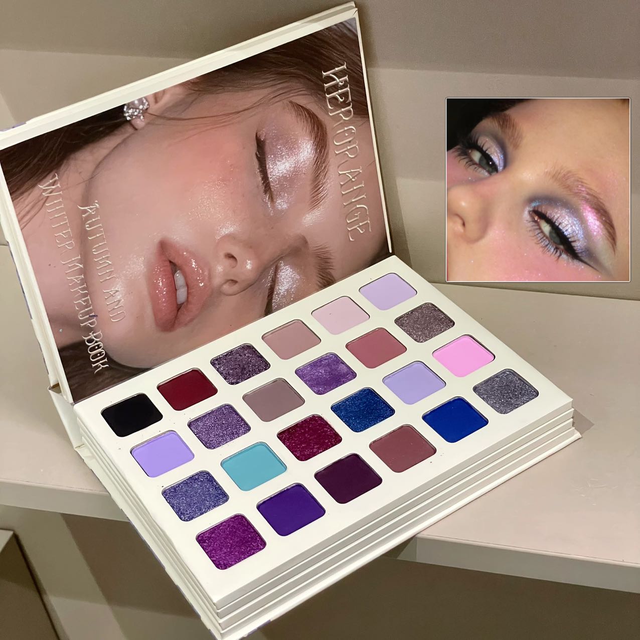 Multifunctional makeup book