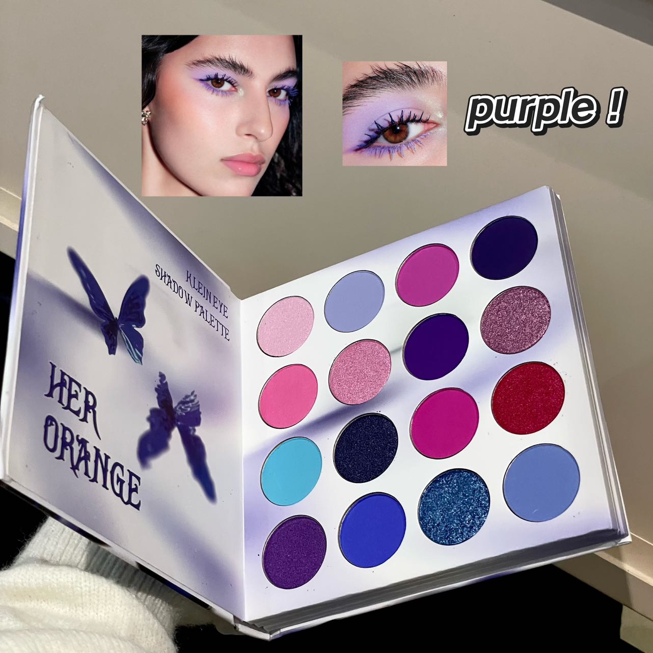 66-color Klein eyeshadow palette