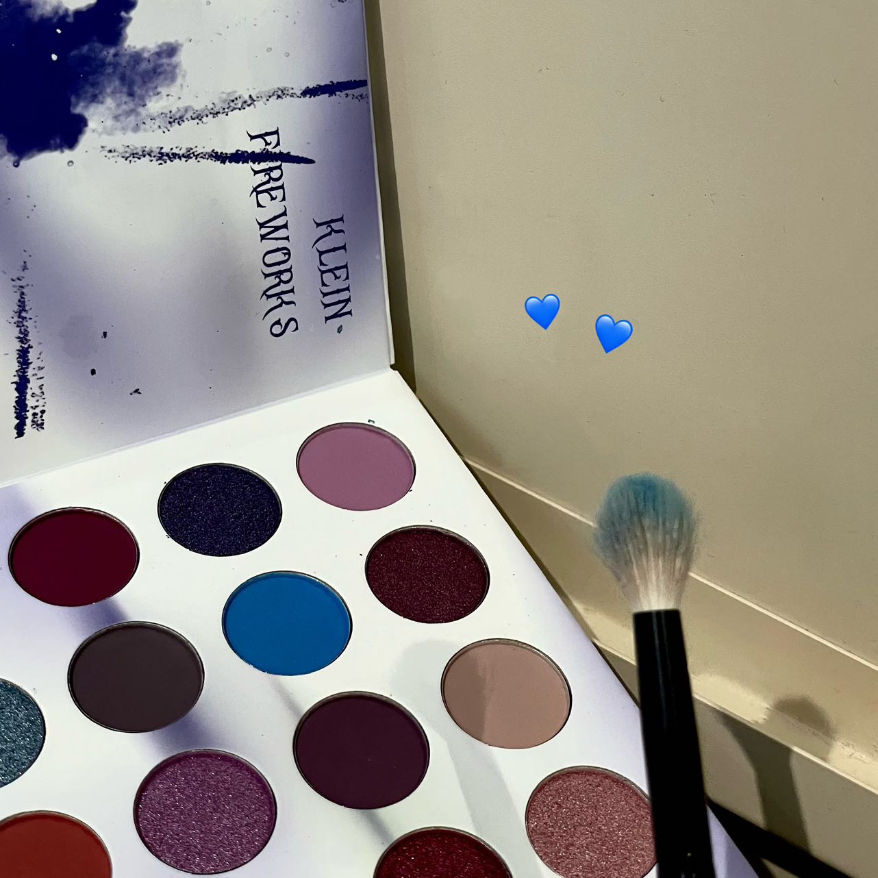 66-color Klein eyeshadow palette