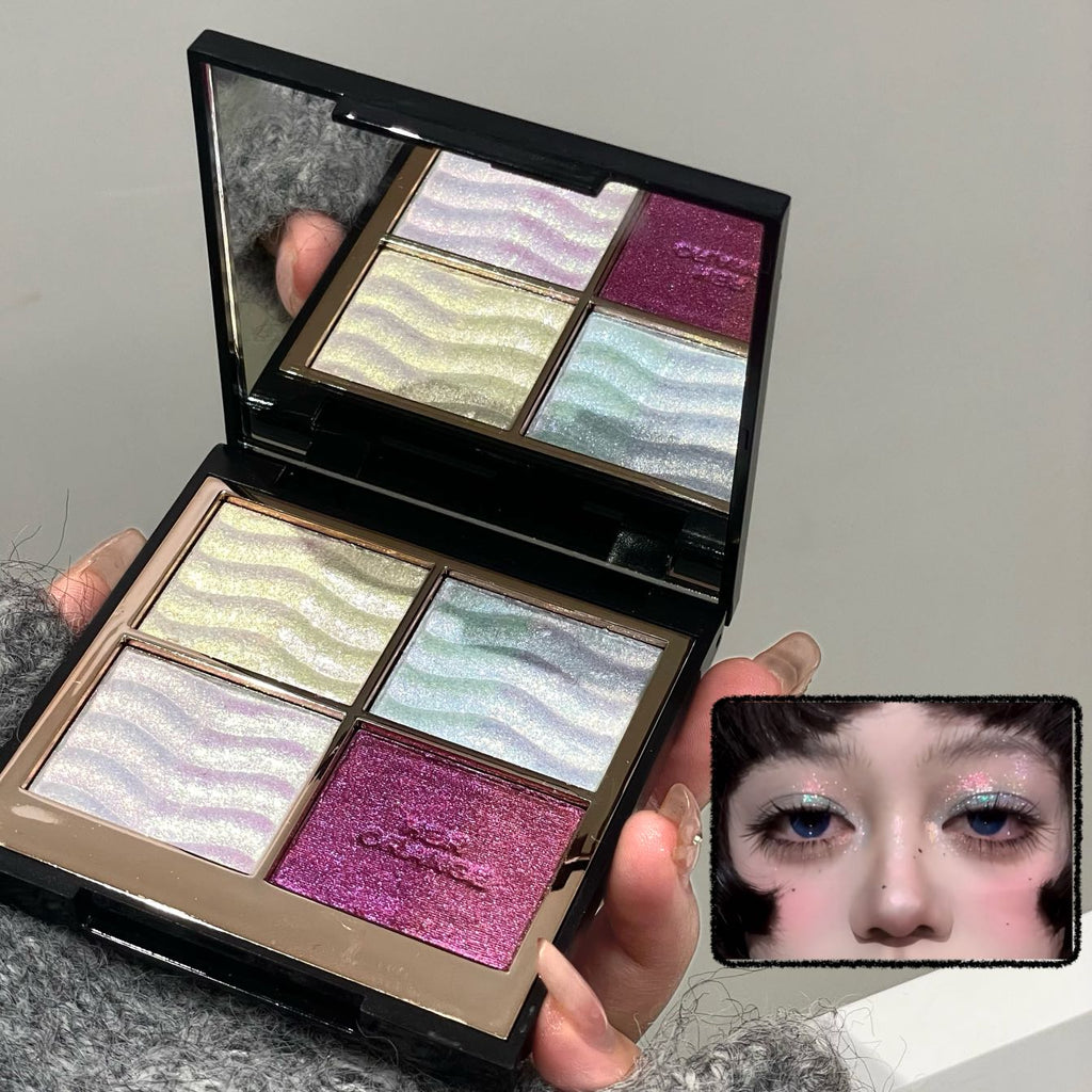 Color patchwork eyeshadow palette