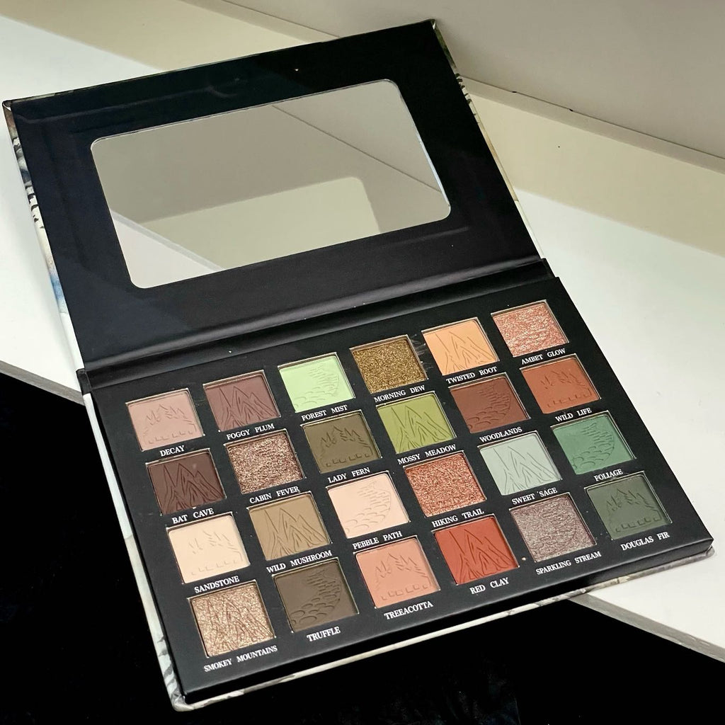 Mysterious Forest 24-Color Eyeshadow Palette