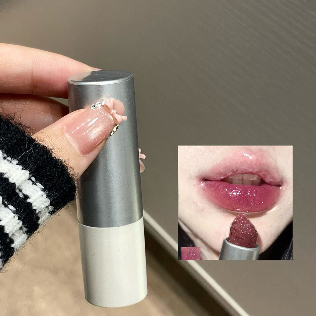 Glitter lipstick lip balm