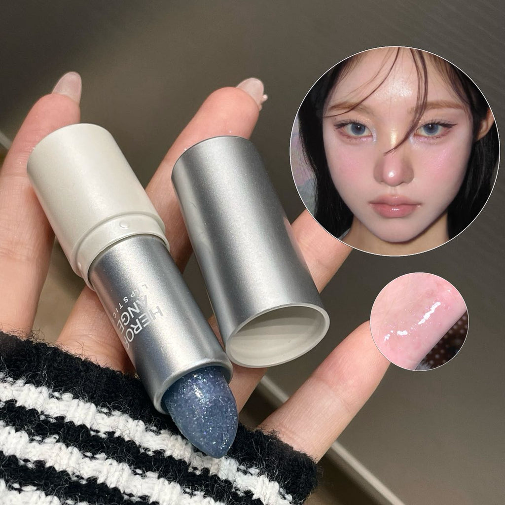 Glitter lipstick lip balm
