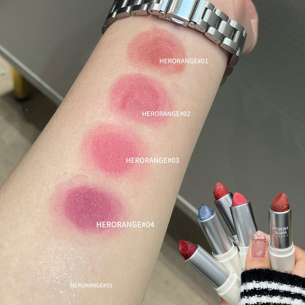 Glitter lipstick lip balm