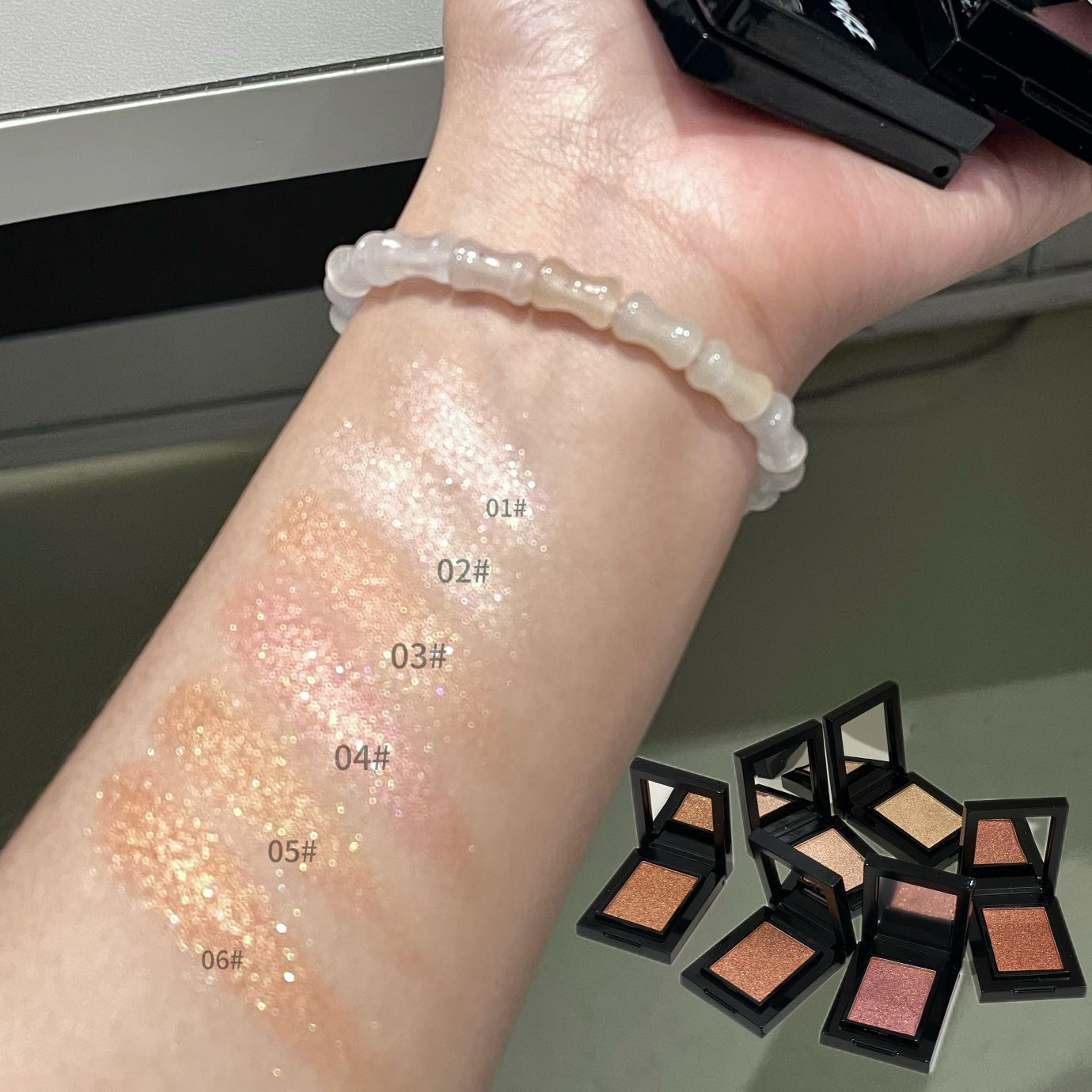Diamond shimmer single eyeshadow