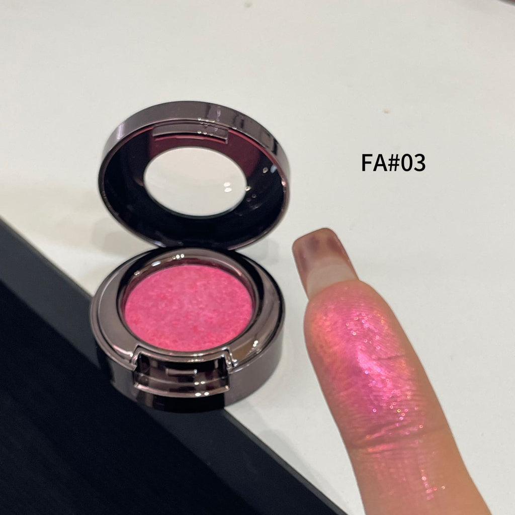 High-pigment glitter single eyeshadow