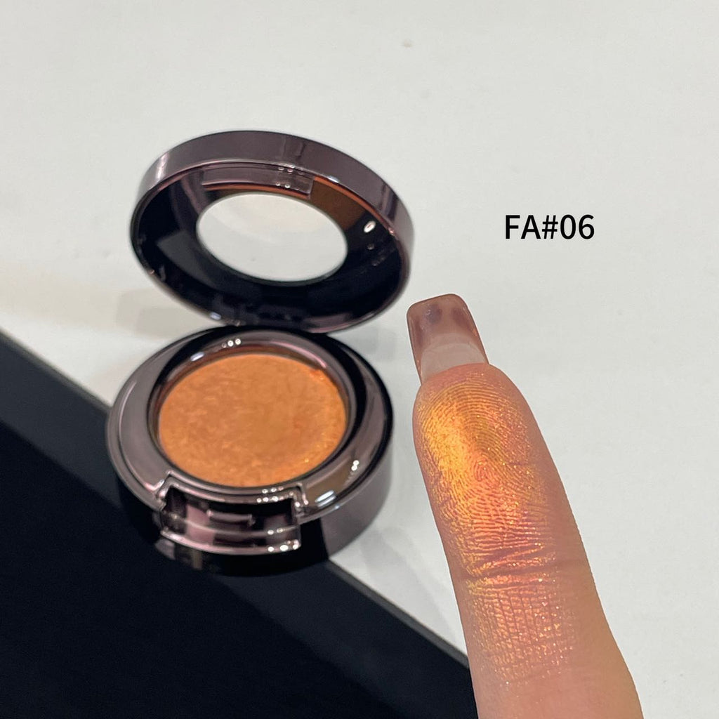 High-pigment glitter single eyeshadow