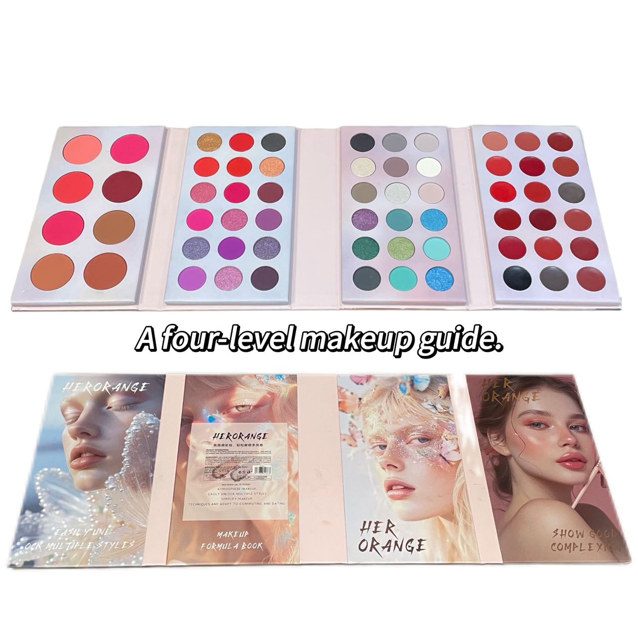 62-color all-in-one facial makeup set