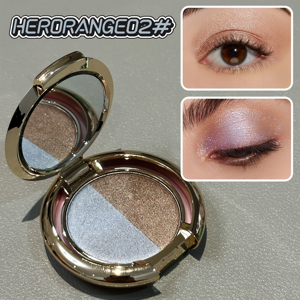 Dual-color eyeshadow palette