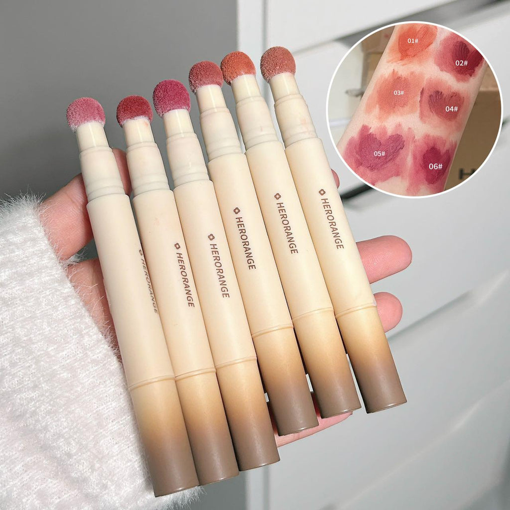 Six-piece matte lip gloss set
