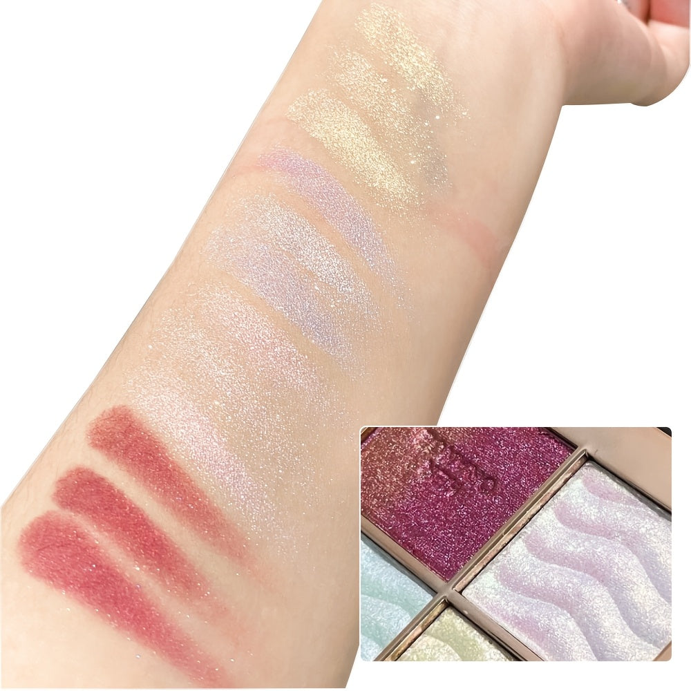 Color patchwork eyeshadow palette