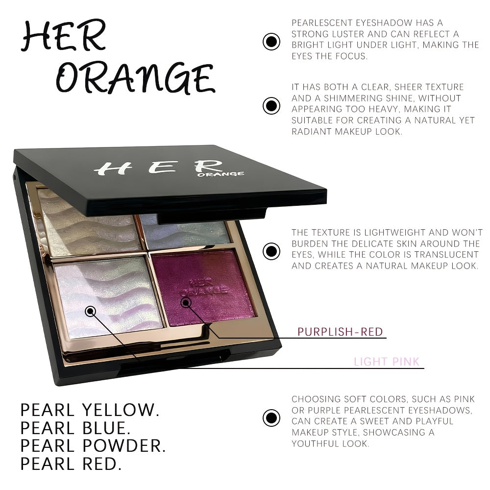 Color patchwork eyeshadow palette