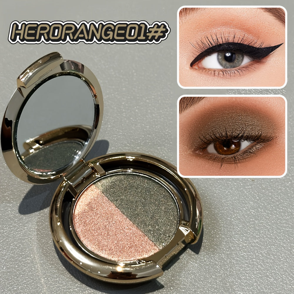 Dual-color eyeshadow palette