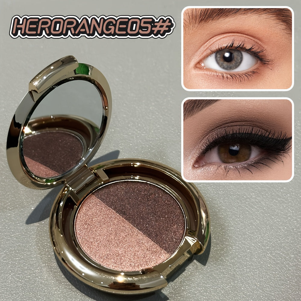 Dual-color eyeshadow palette