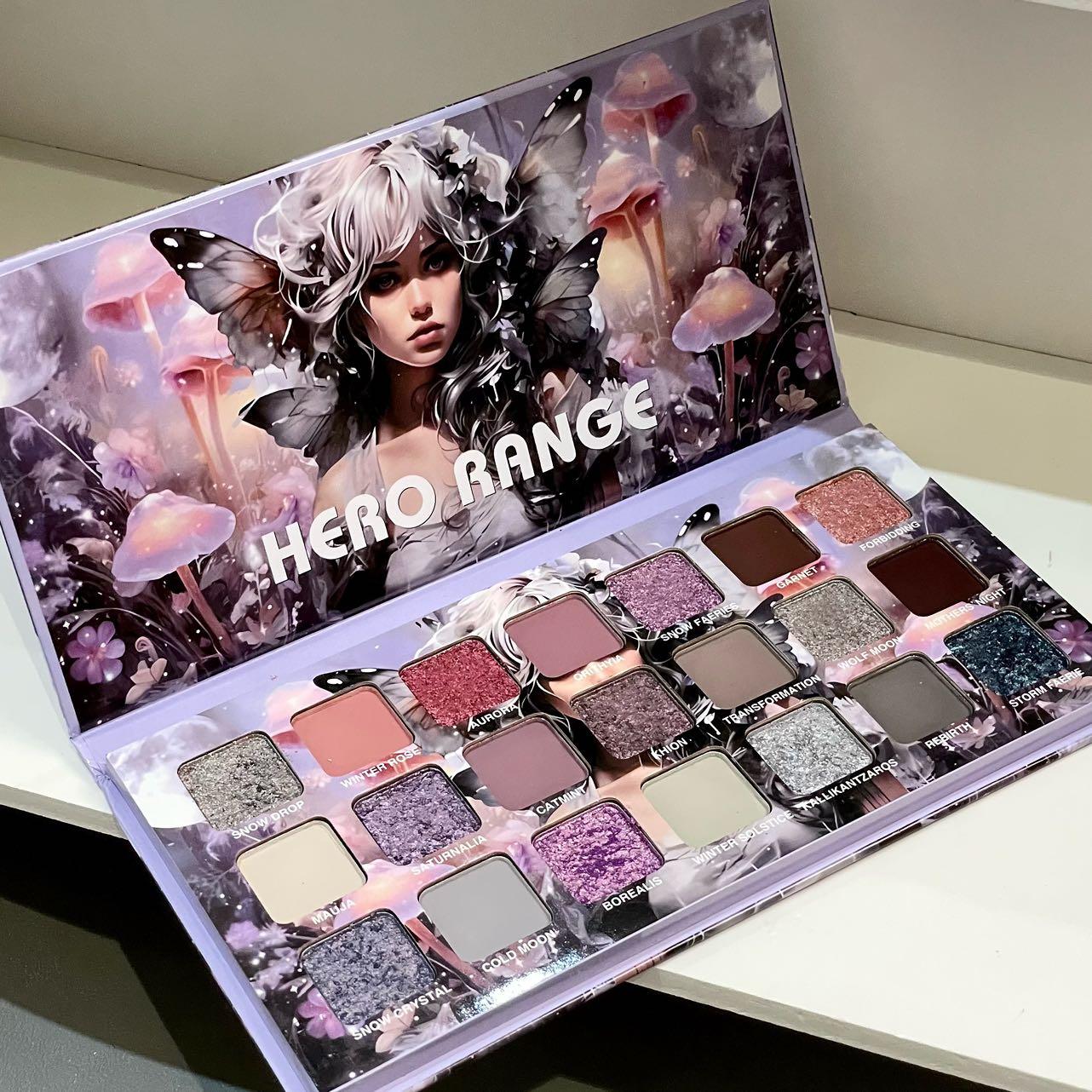 21-color eyeshadow palette