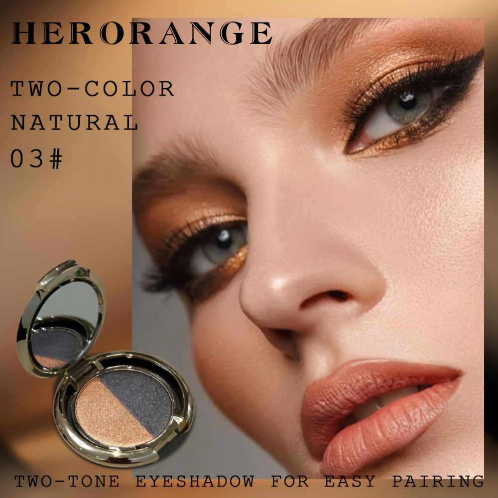 Dual-color eyeshadow palette