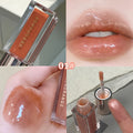 Glossy glitter lip gloss