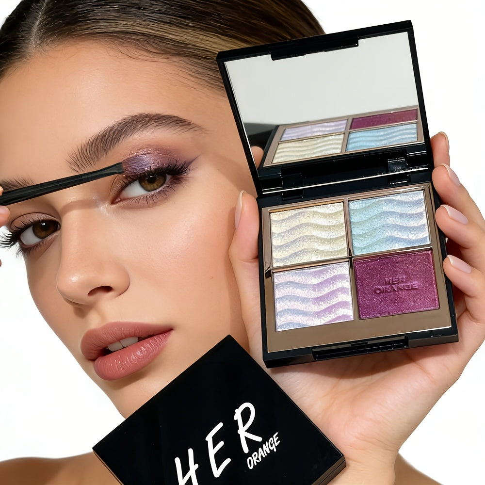 Color patchwork eyeshadow palette