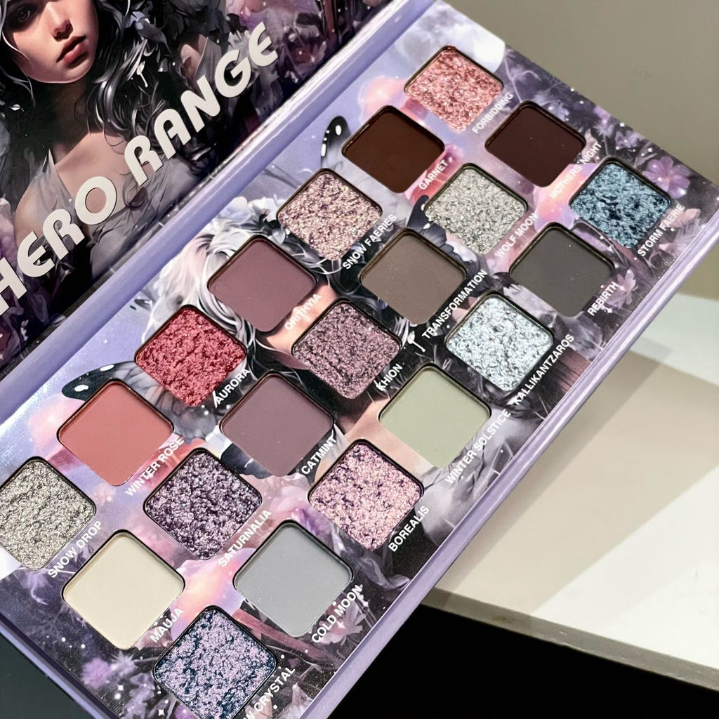 21-color eyeshadow palette