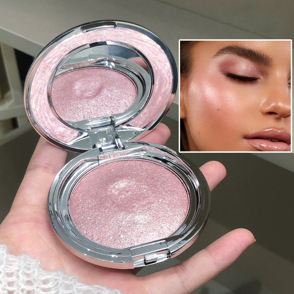 Single-color highlighter powder