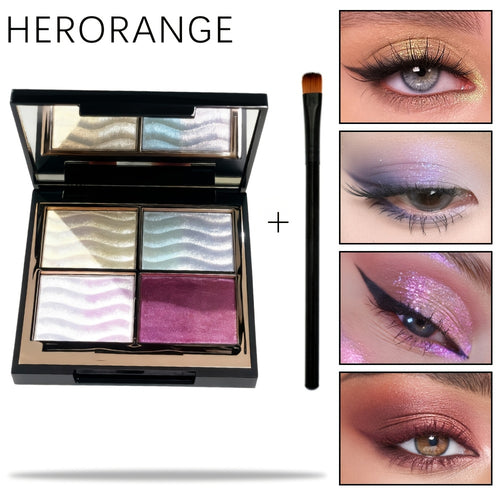 4-Color Multichrome Eyeshadow