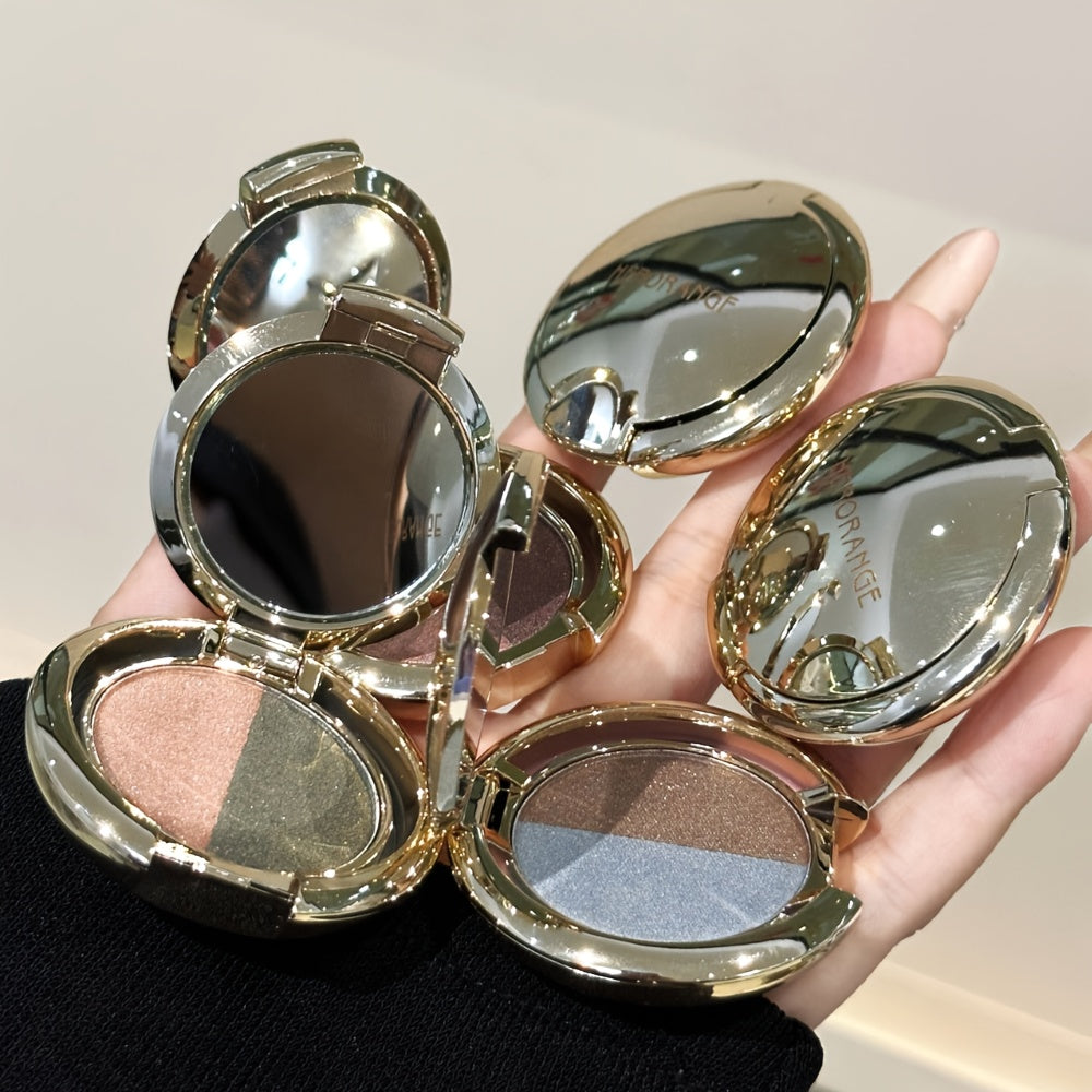 Dual-color eyeshadow palette